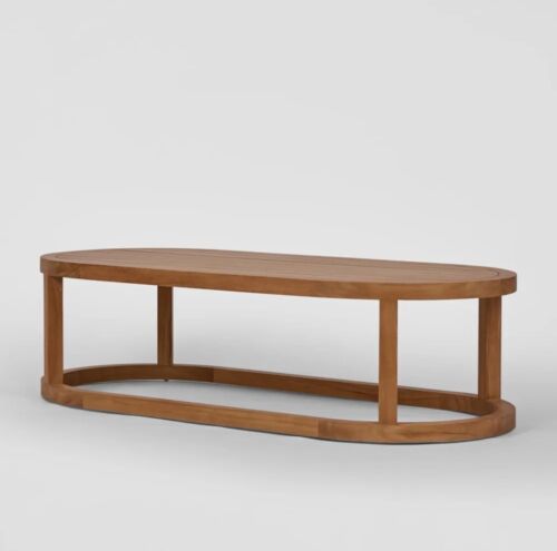 Weave Teak Coffee Table -Outdoor By Florabelle Living