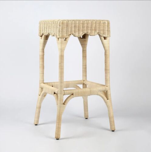 BELLE BAR STOOL NATURAL By Florabelle Living - 75 CM HEIGHT