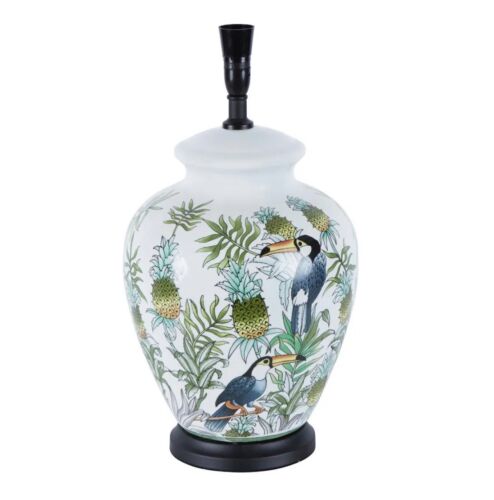 SAIGON TABLE LAMP BASE GREEN WITH SHADE
