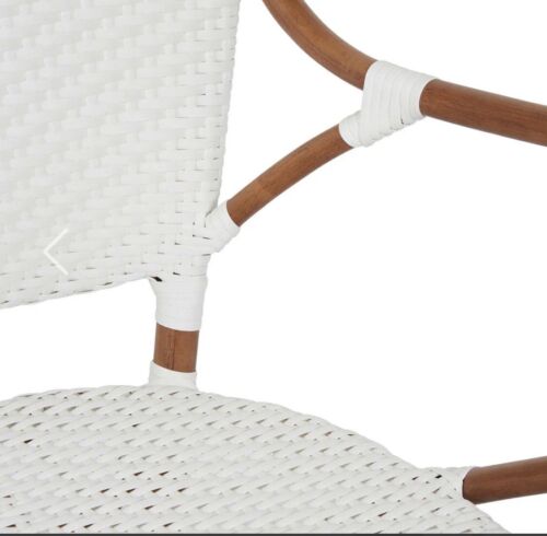 MARNIE RATTAN CHAIR WHITE