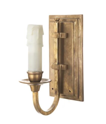 EAST BORNE WALL LIGHT BASE ANTIQUE BRASS By Emac & Lawton