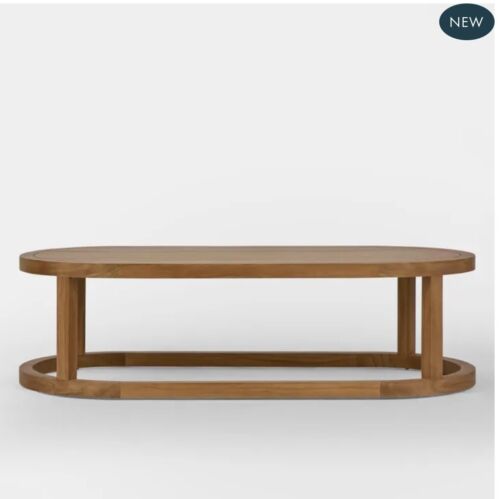 Weave Teak Coffee Table -Outdoor By Florabelle Living