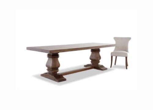 Pierre Solid Timber Dining Table by Wisteria Design RRP$4999.00