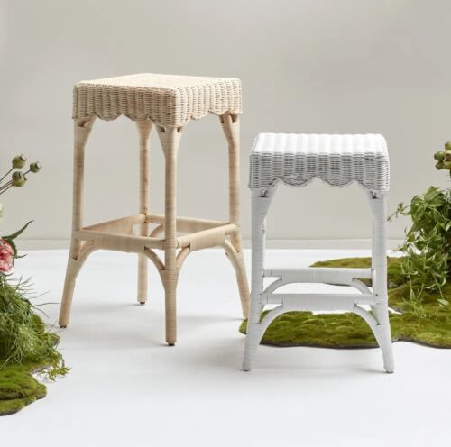 BELLE BAR STOOL NATURAL By Florabelle Living - 75 CM HEIGHT