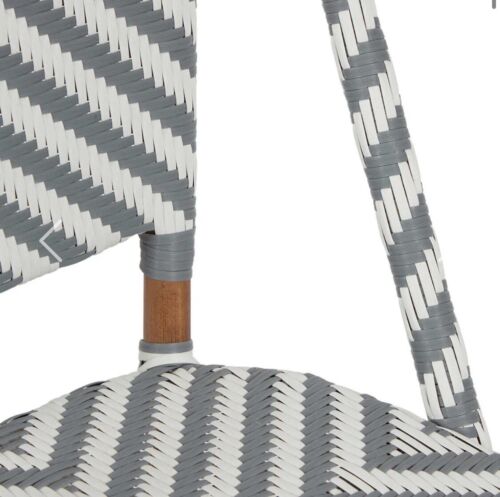 NORMANDY RATTAN DINING CHAIR GREY