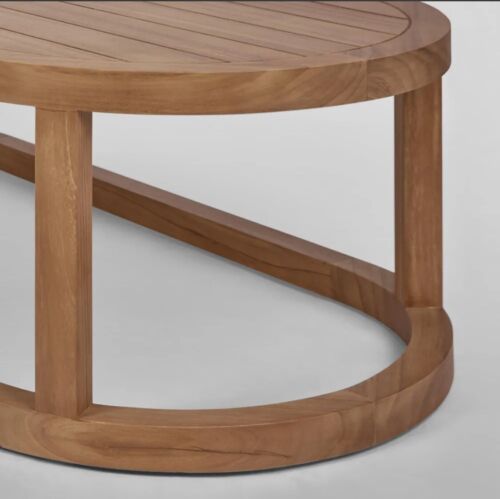 Weave Teak Coffee Table -Outdoor By Florabelle Living