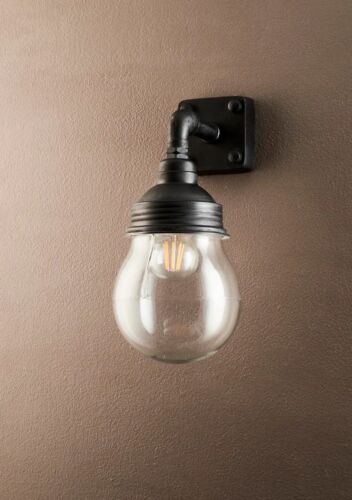 DOVER OUTDOOR WALL LIGHT BLACK By Emac & Lawton