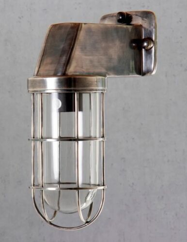 ROYAL LONDON OUTDOOR WALL LIGHT ANTIQUE SILVER By Emac & Lawton