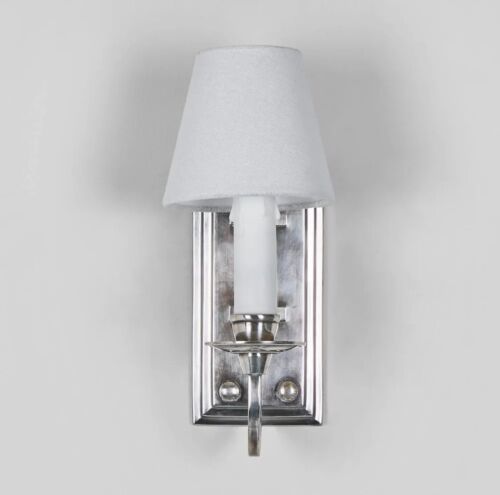 EAST BORNE WALL LIGHT ANTIQUE SILVER (Base Only)