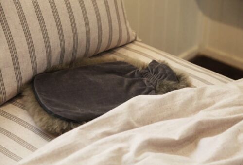 GENUINE 100% AUSTRALIAN Long Wool Hot Water Bottle Cover