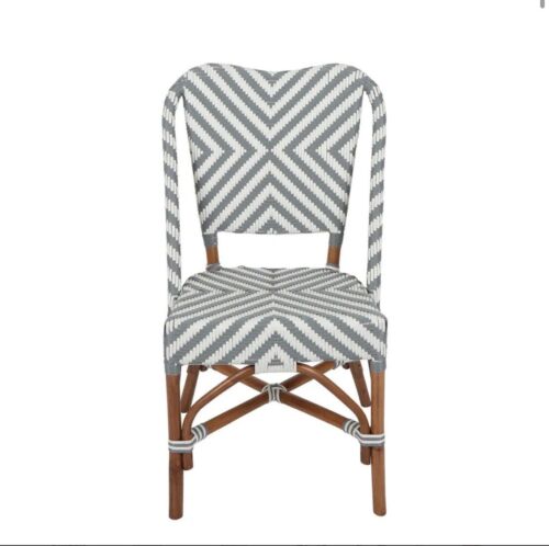 NORMANDY RATTAN DINING CHAIR GREY