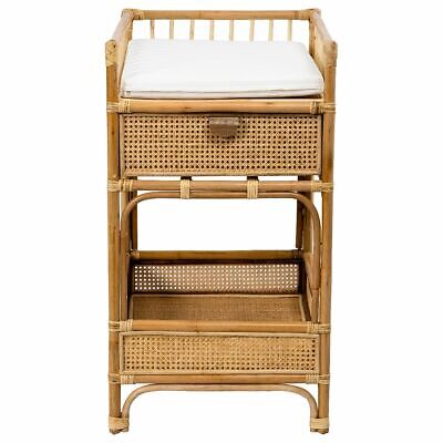 Lucia Rattan Baby Change Table - Natural - MELBOURNE & ADELIADE DELIVERY ONLY