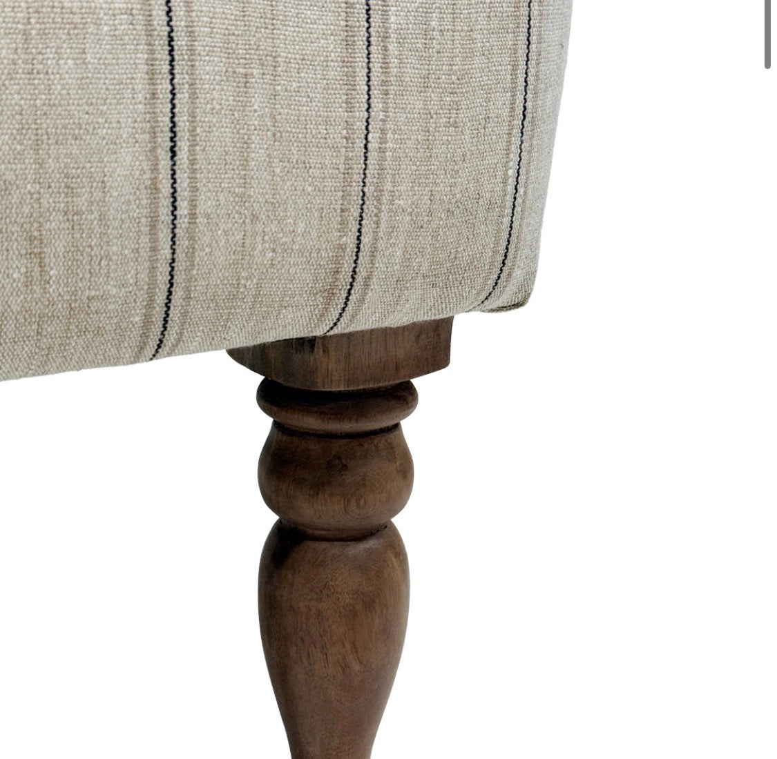 BOSTON ARMCHAIR / PINSTRIPE