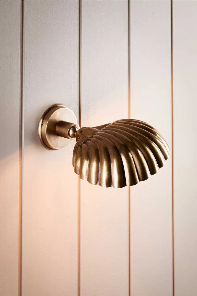 OLIVER WALL LIGHT ANTIQUE BRASS By Emac and Lawton