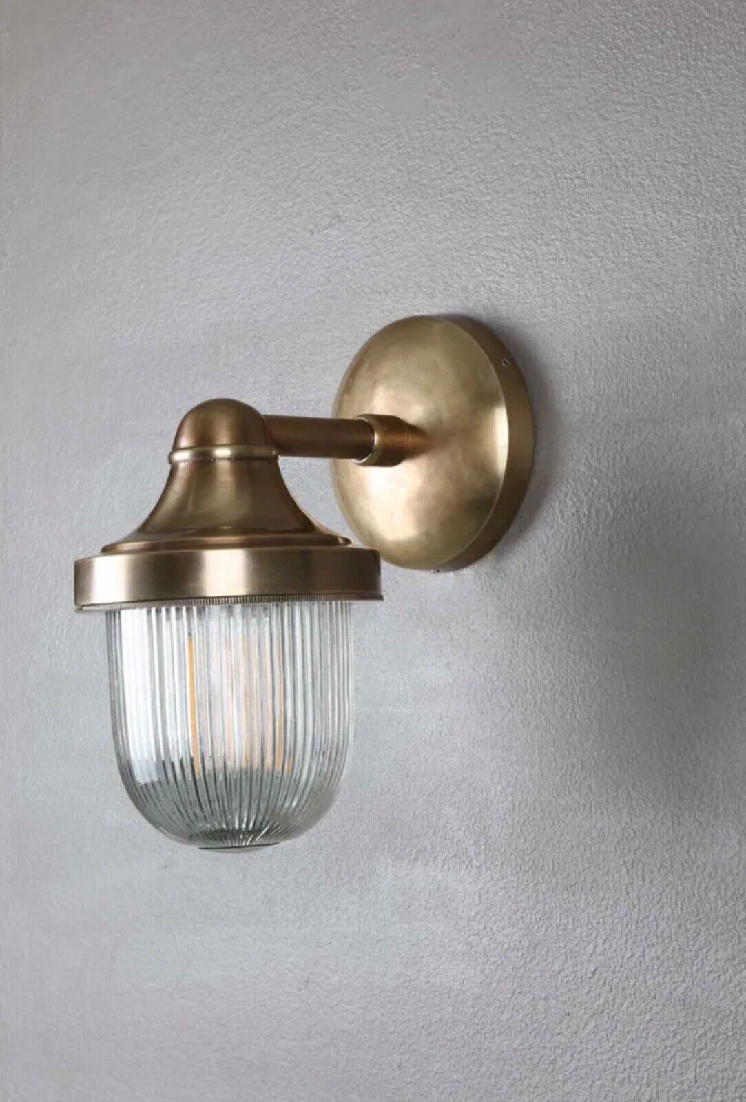 JADE OUTDOOR WALL LIGHT BRASS By Emac & Lawton