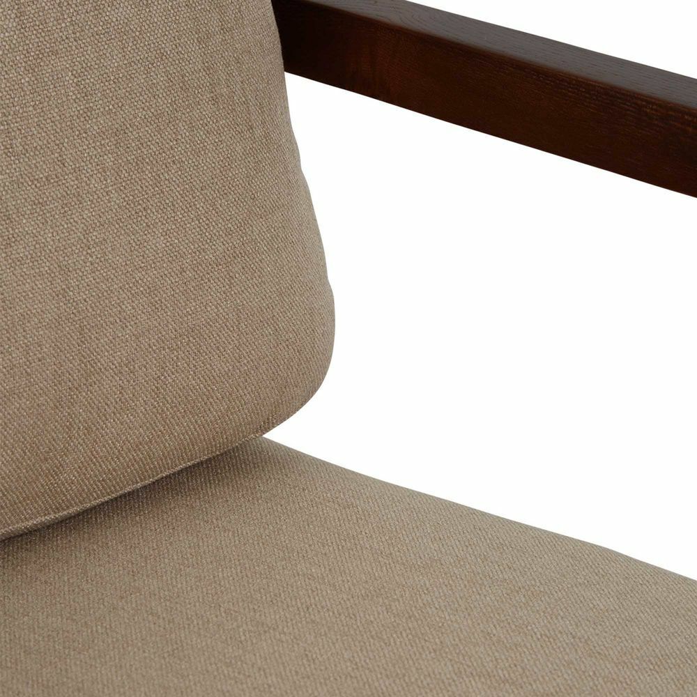 MALLORY ASH WOODEN CHAIR OATMEAL BEIGE By Florabelle