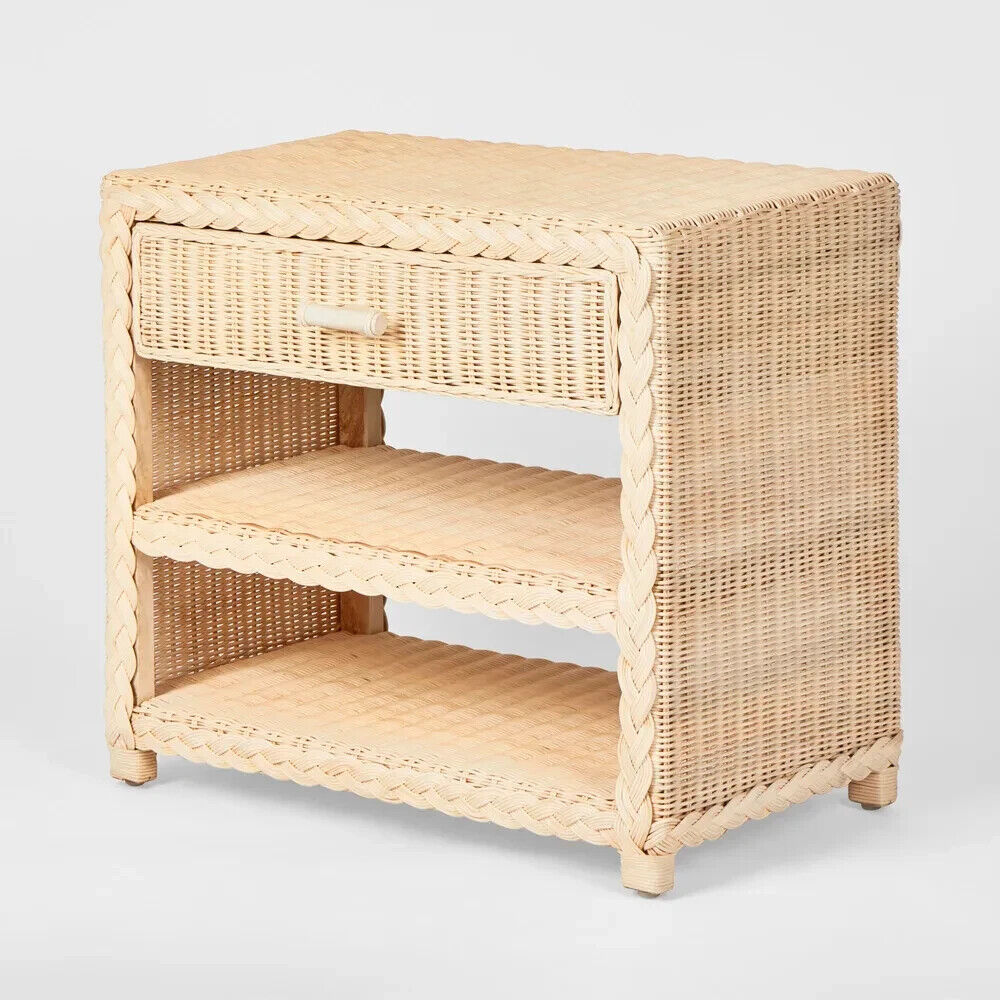 Belmont Rattan Bedside By Florabelle Living