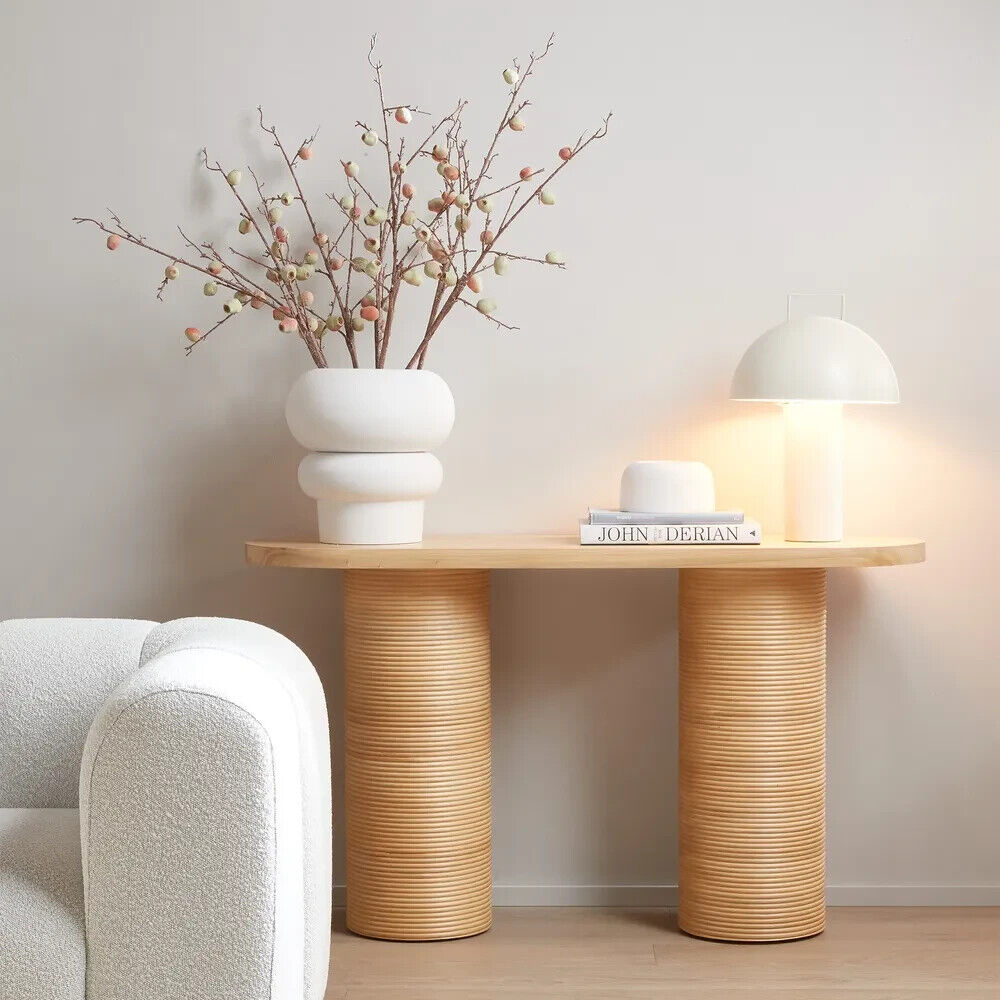 LETITIA CONSOLE TABLE NATURAL By Florabelle Living
