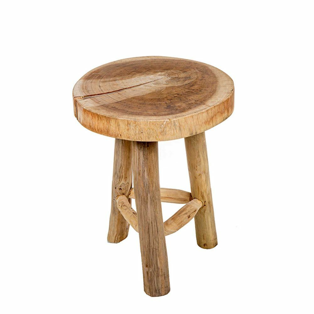 ** Pre Order CANCUN WOODEN STOOL DUE MARCH 2025