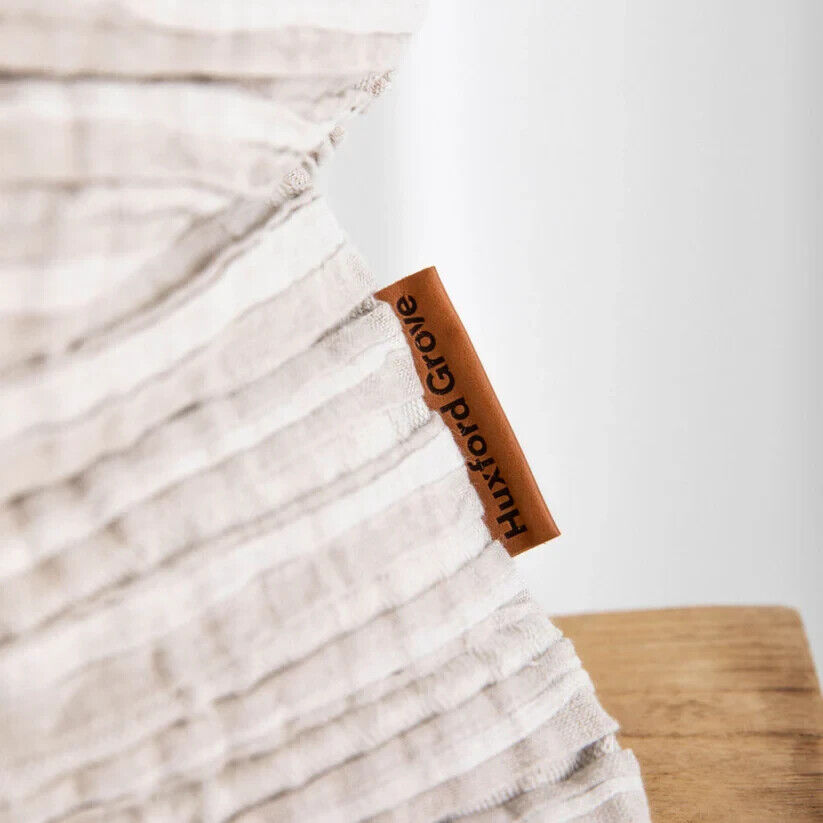 The Airlie Linen Cushion in natural - 55x55by Fibre by Auskin