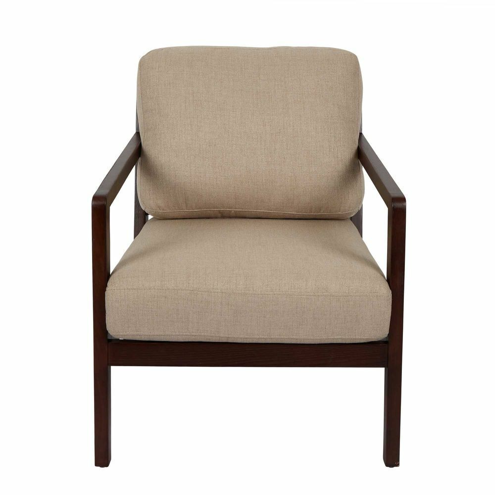 MALLORY ASH WOODEN CHAIR OATMEAL BEIGE By Florabelle