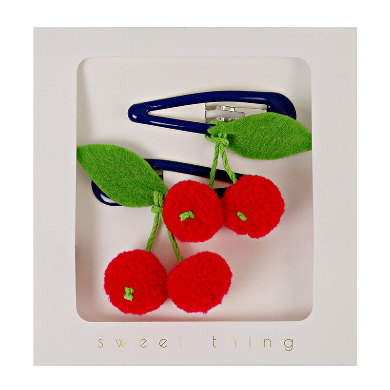 "MERI MERI" BRAND Children / Kids / Baby CHERRY Hair Clips