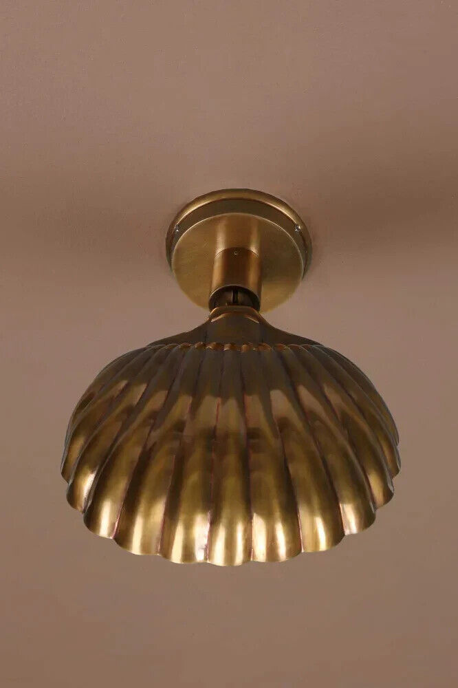 OLIVER WALL LIGHT ANTIQUE BRASS By Emac and Lawton