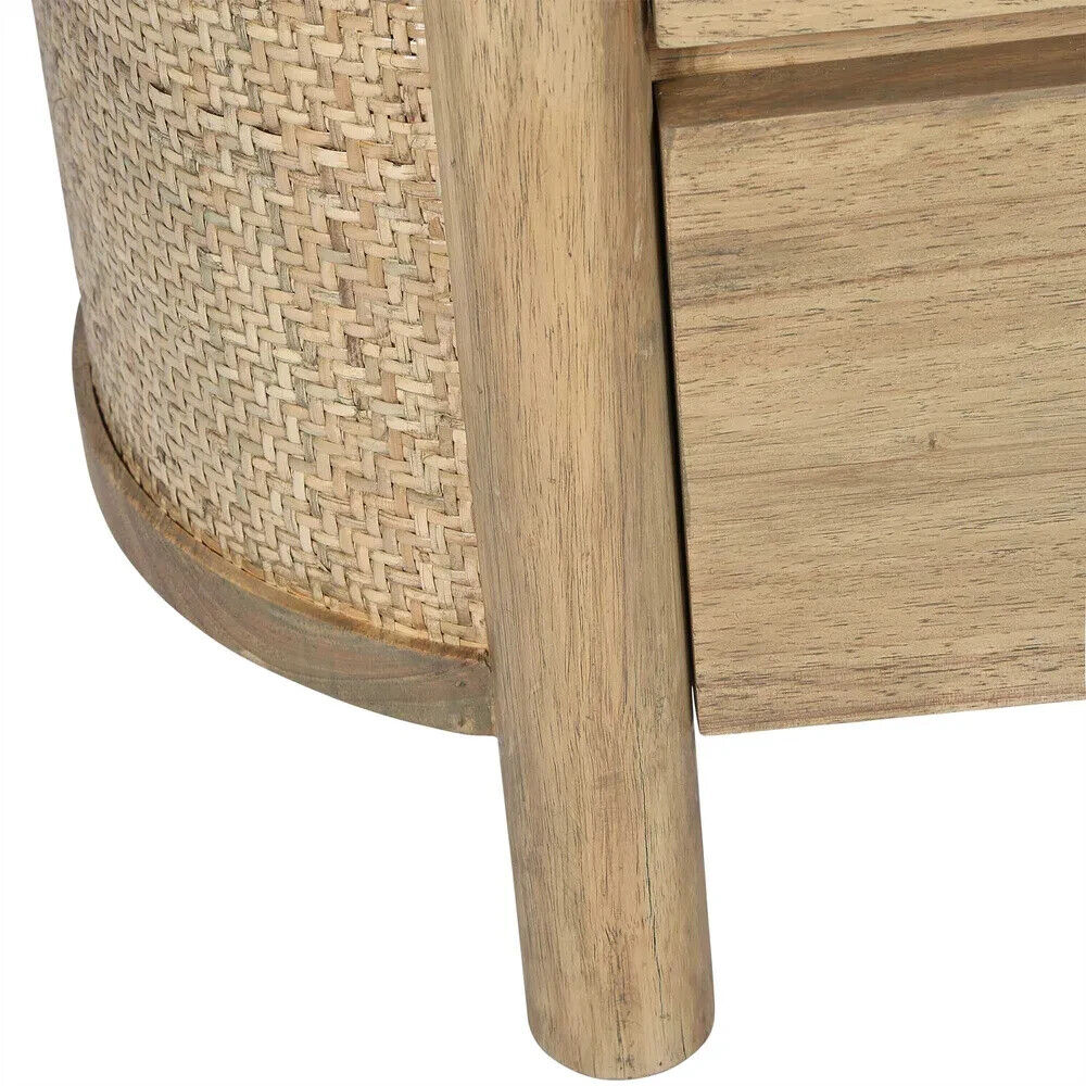 ** Pre Order COOLUM BEDSIDE TABLE NATURAL By Florabelle Living DUE 11 APRIL 25