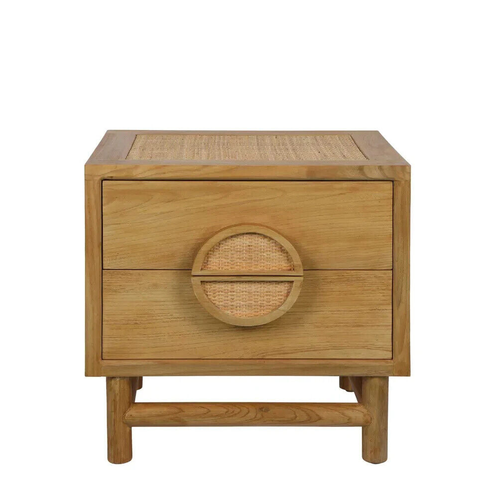 RONDO BEDSIDE NATURAL By Florabelle Living