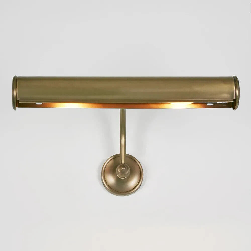 BARCLAY WALL LIGHT ANTIQUE BRASS By Emac & Lawton