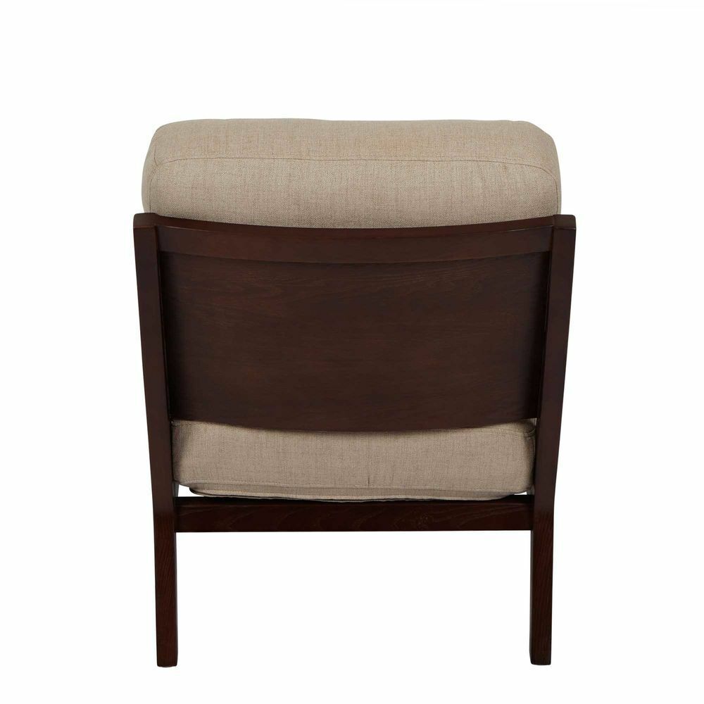 MALLORY ASH WOODEN CHAIR OATMEAL BEIGE By Florabelle