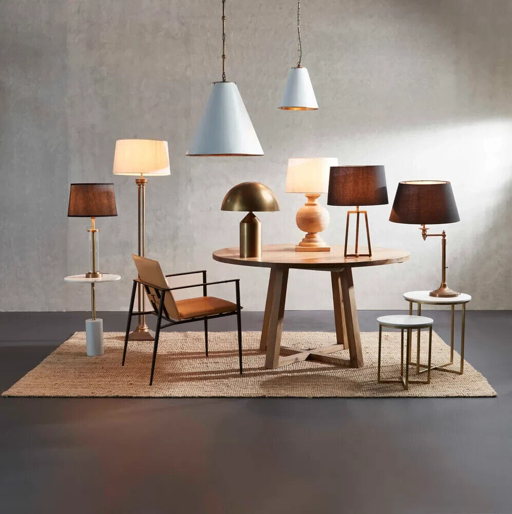 JACARANDA TABLE LAMP BRASS By & Lawton