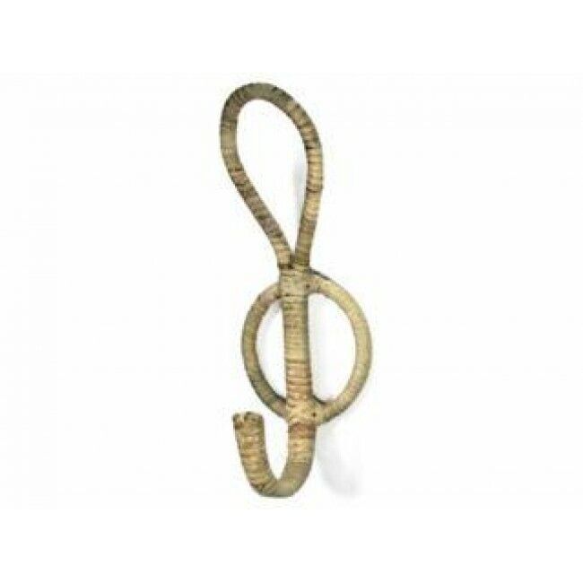 Rattan Wall Hook - 33 H x 13 W x 10 D CM