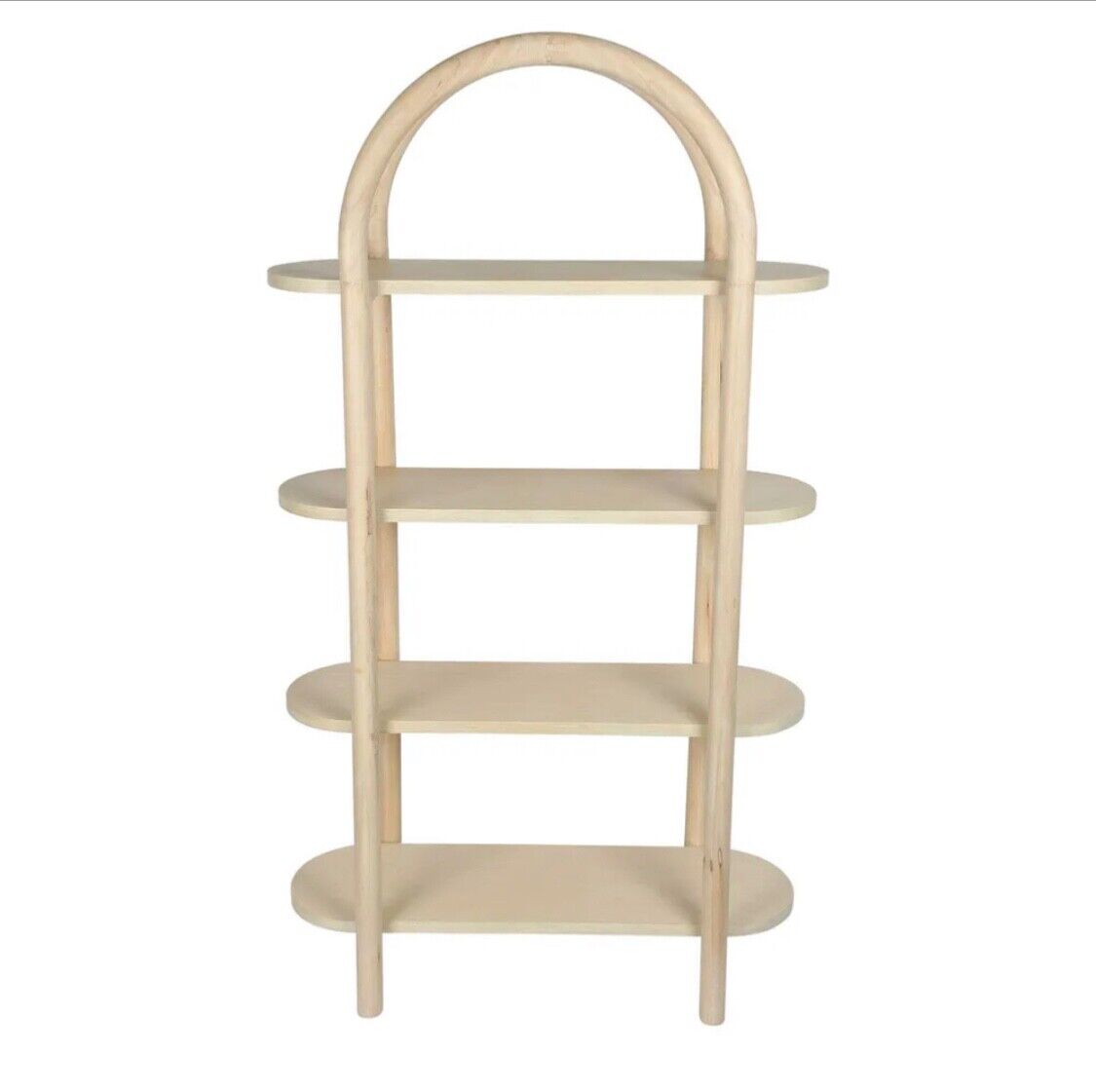 NOOSA SHELVING UNIT WHITE 180CM By Florabelle Living