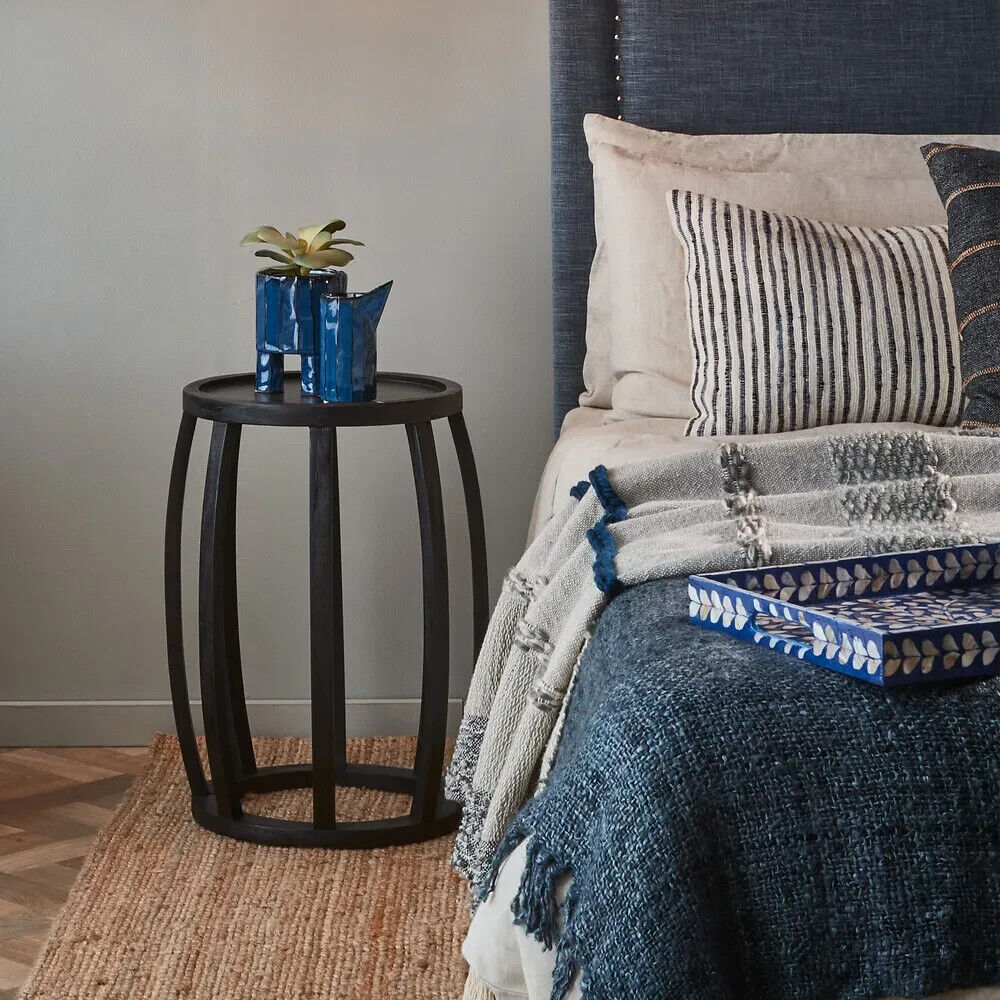 Manningham Side Table Black By Florabelle Living