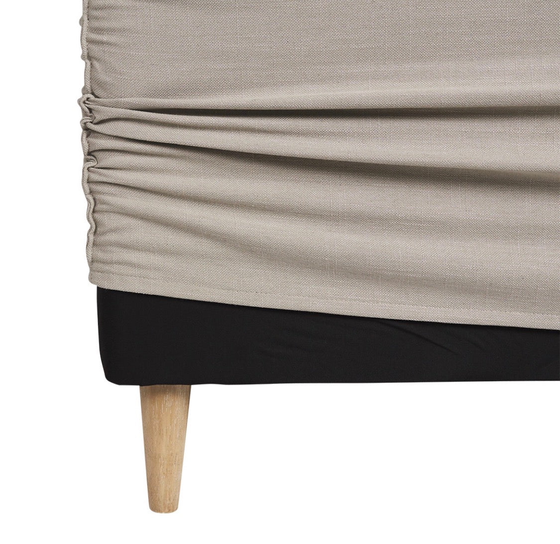 VAULT BEDHEAD NATURAL / KING By Canvas & Sasson
