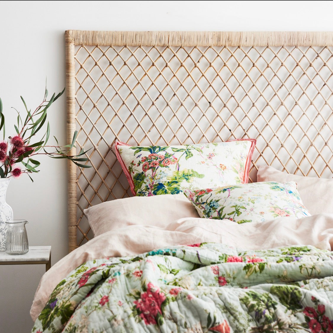 PALM SPRINGS LATTICE BEDHEAD / KING