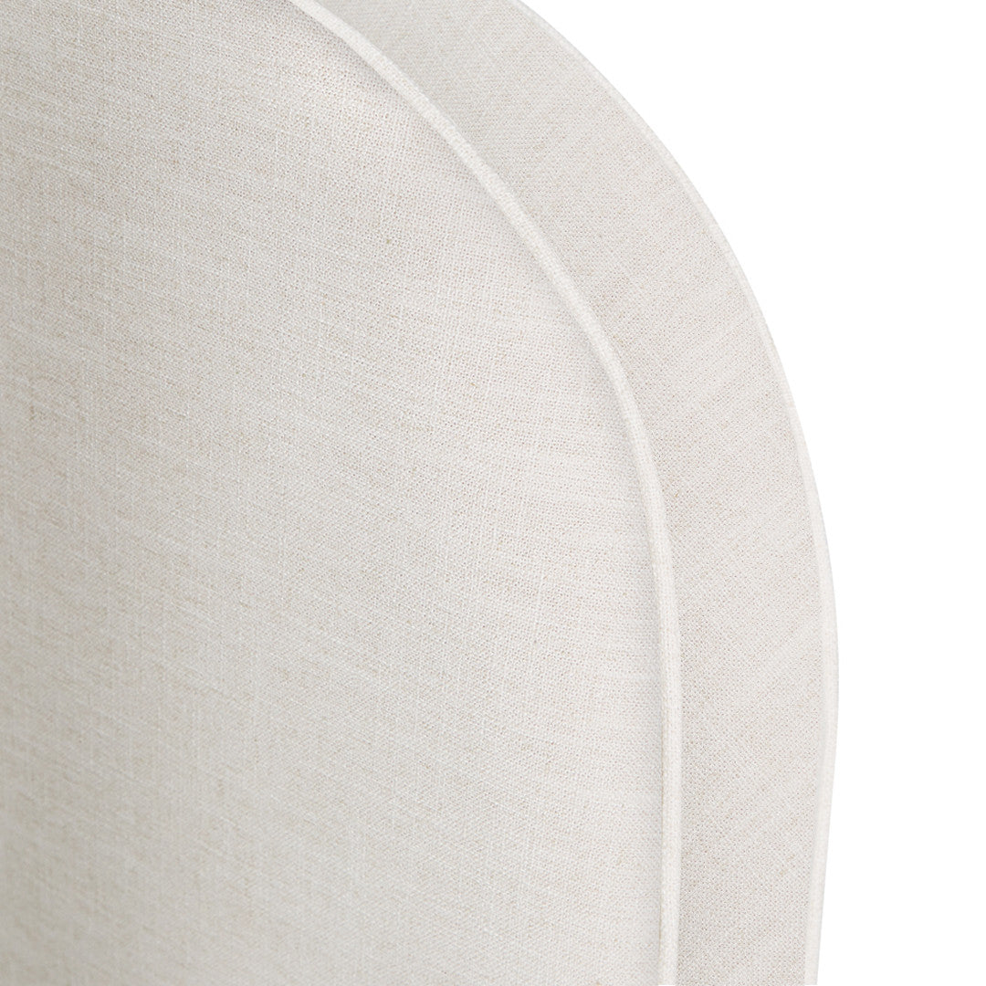 Nook Camden Oatmeal Bedhead / King By Canvas & Sasson
