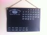 FRENCH CHIC METAL WALL CALENDER - 36.5 CM X 26 CM