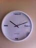 DAVIS & WADDELL WHITE CONTEMPO WALL CLOCK  - 31.2 X 31.2 X 5 CM BNIB