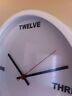 DAVIS & WADDELL WHITE CONTEMPO WALL CLOCK  - 31.2 X 31.2 X 5 CM BNIB