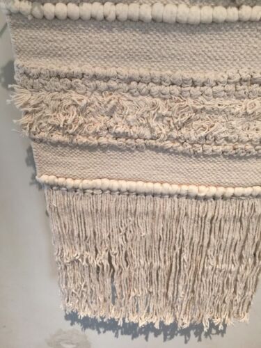 Boho Wall Decor Hanging Cream  80x40x0.5 cm