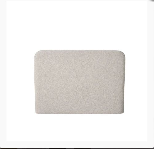 Fully upholstered Bianca Bedhead - Queen Storm Boucle FREE DELIVERY MELBOURNE