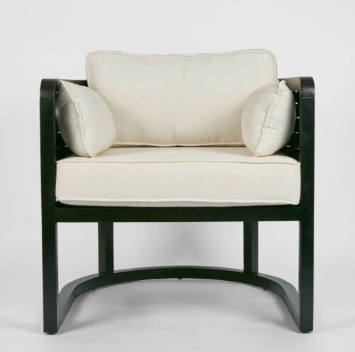 Weave Occasional Chair Black By Florabelle Living