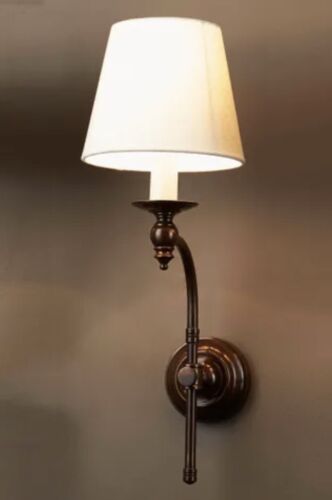 SOHO CURVED WALL LIGHT BASE BRONZE By Emac & Lawton