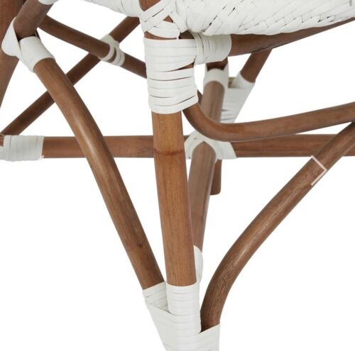 MARNIE RATTAN CHAIR WHITE
