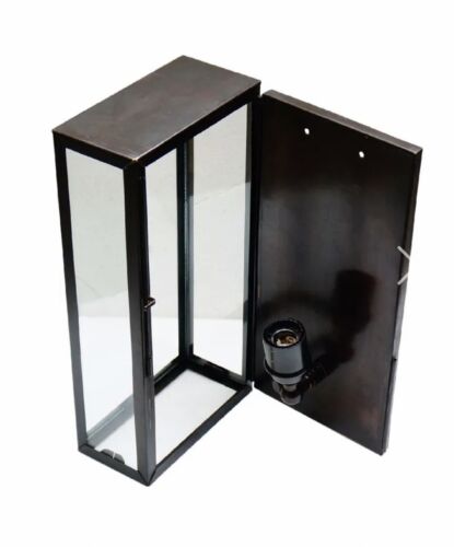 GOODMAN OUTDOOR LIGHT WALL LIGHT BLACK -LARGE  By Emac & Lawton