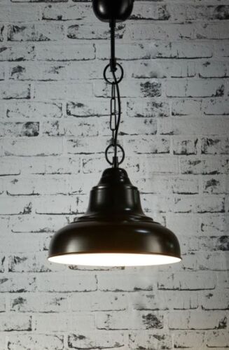 BRASSERIE OVERHEAD CEILING PENDANT SMALL BLACK by Emac & Lawton