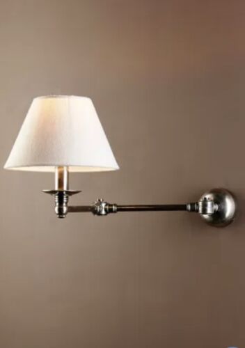PORTLAND WALL LIGHT BASE SILVER By Emac & Lawton