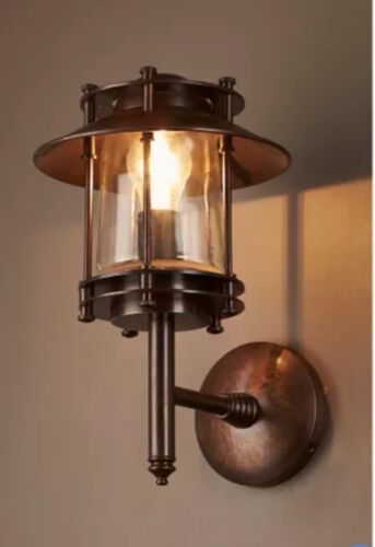 TURNER OUTDOOR WALL LIGHT ANTIQUE SILVER By Emac & Lawton